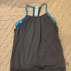 Ivivva Grey Double Dutch Tank Top